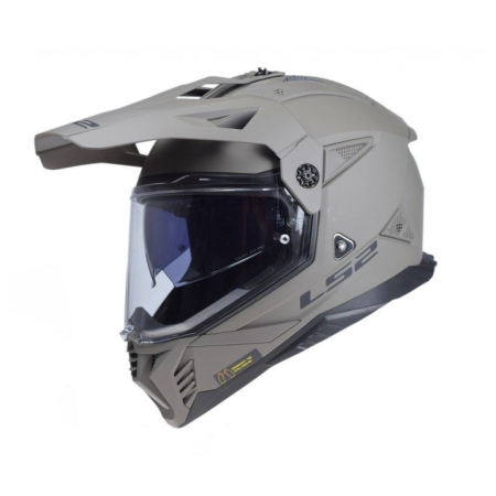 Kask motocyklowy Dual Sport LS2 MX702 Pioneer II Matt Sand